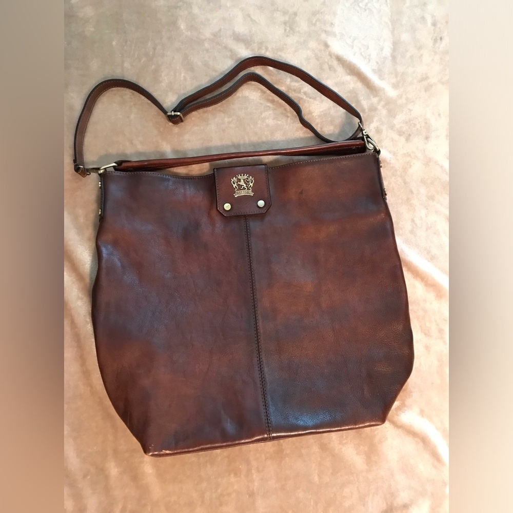 Pratesi Brown Leather Bag